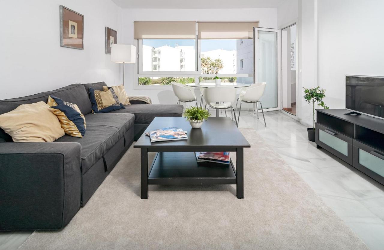 Pr45- Beach Front Apartment Puerto Banus Marbella Luaran gambar