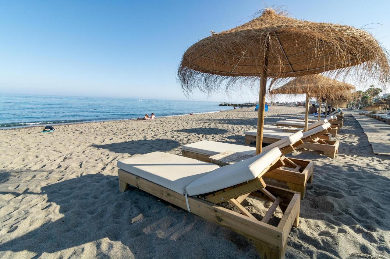 Pr45- Beach Front Apartment Puerto Banus Marbella Luaran gambar