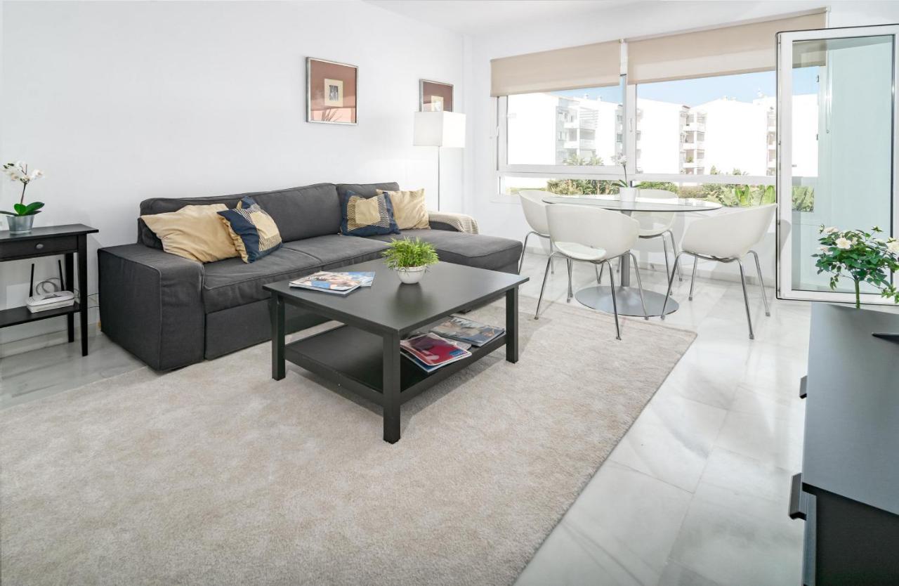 Pr45- Beach Front Apartment Puerto Banus Marbella Luaran gambar